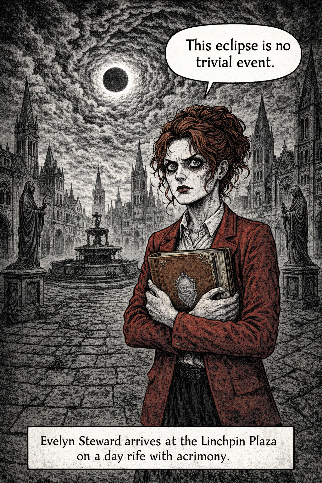 The Abrupt Eclipse
