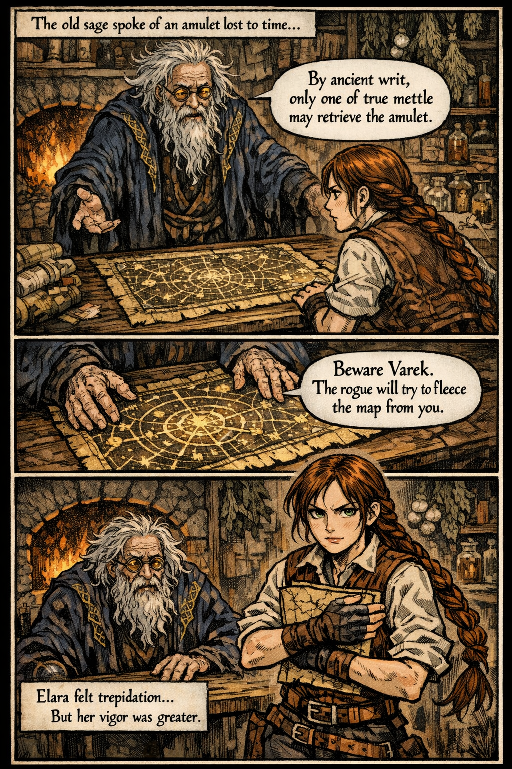 The Amulet of the Shrouded Spire