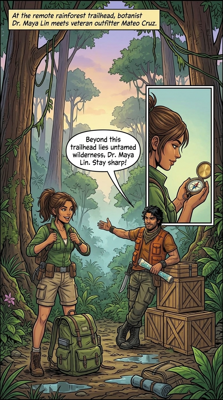 The Lost Edifice of the Emerald Canopy