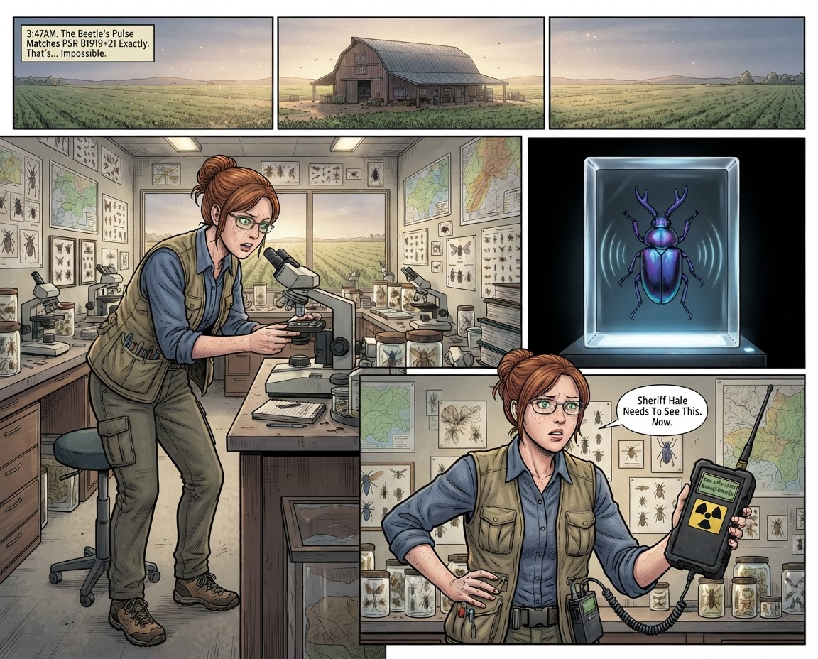 The Pulsar Beetle Mystery